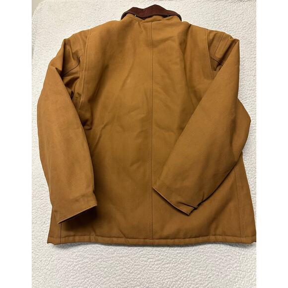 NWT* Carhartt Mens C003 BRN Duck Quilted Lined Coat Jacket Size XL - Picture 11 of 11
